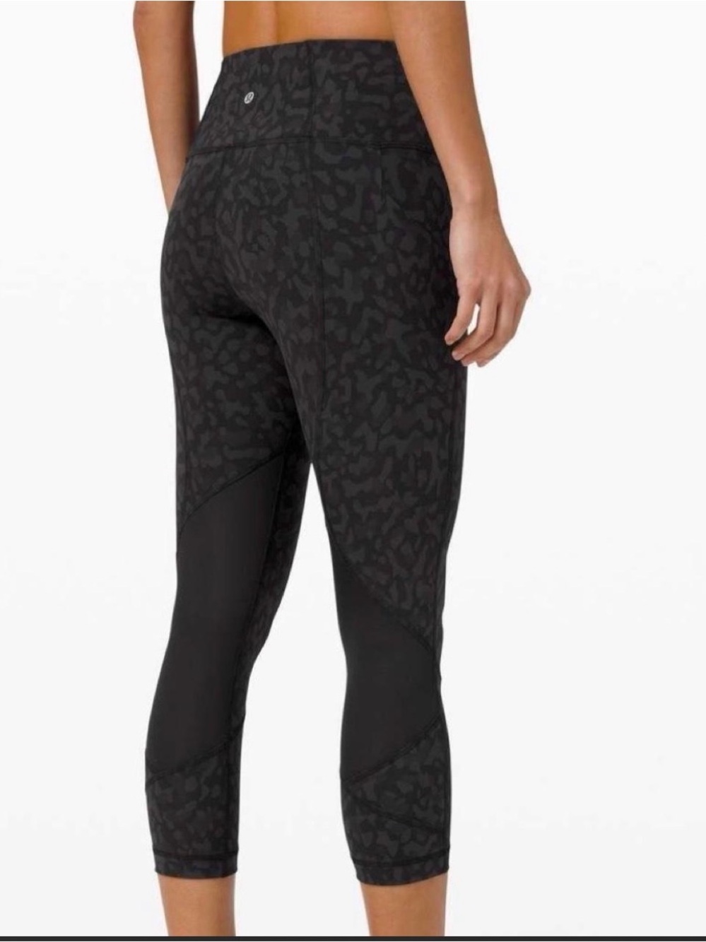 Lululemon Pace Rival High Rise Crop Leggings